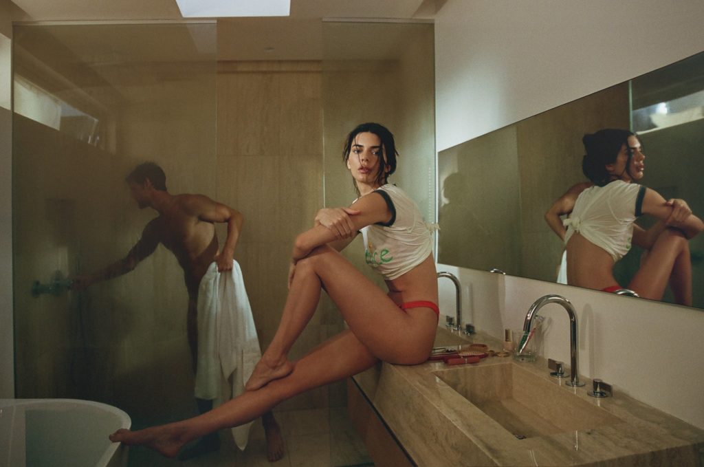 Kendall Jenner, photo in a swimsuit