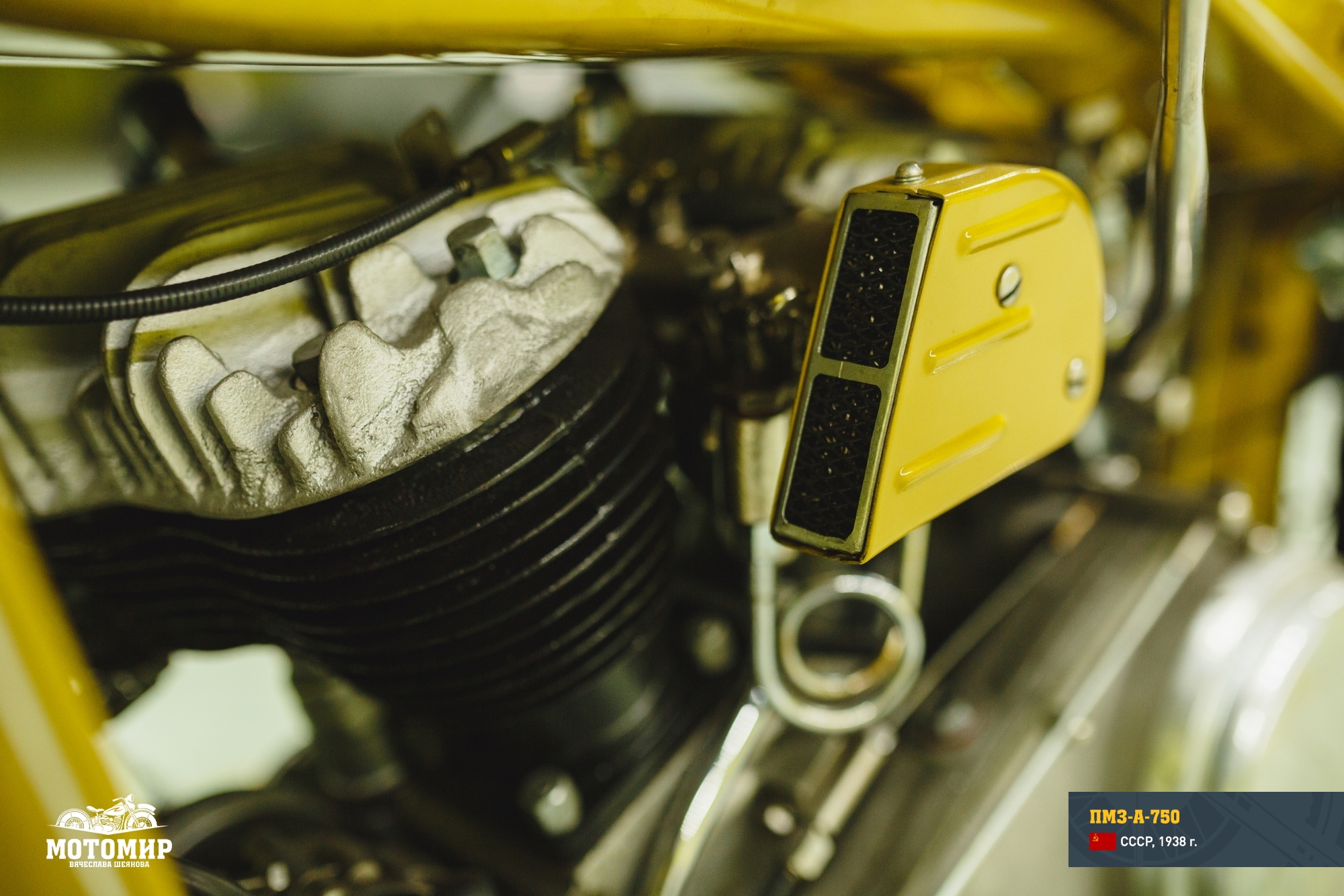 Motorcycle PMZ-A-750, the only Soviet motorcycle with a V-Twin engine, photo 12.