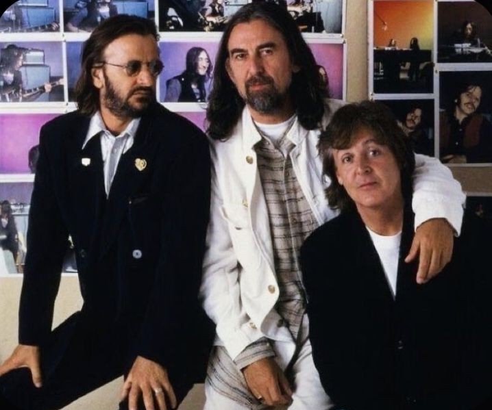 Ringo Starr, George Harrison, Paul McCartney