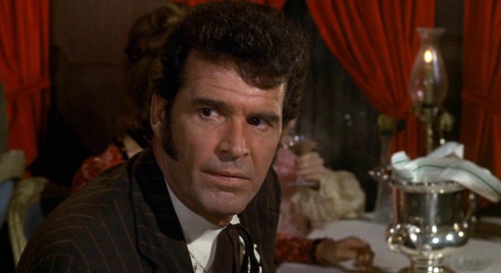 James Garner as Latigo Smith in the movie Support YourLocal Gunfighter (1971)
