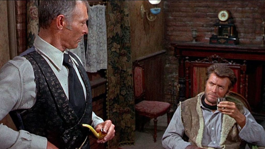 For a Few Dollars More 1965, Lee Van Cliff and Clint Eastwood