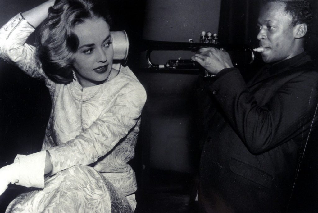 Jeanne Moreau and Miles Davis, Elevator to the Scaffold 1958 