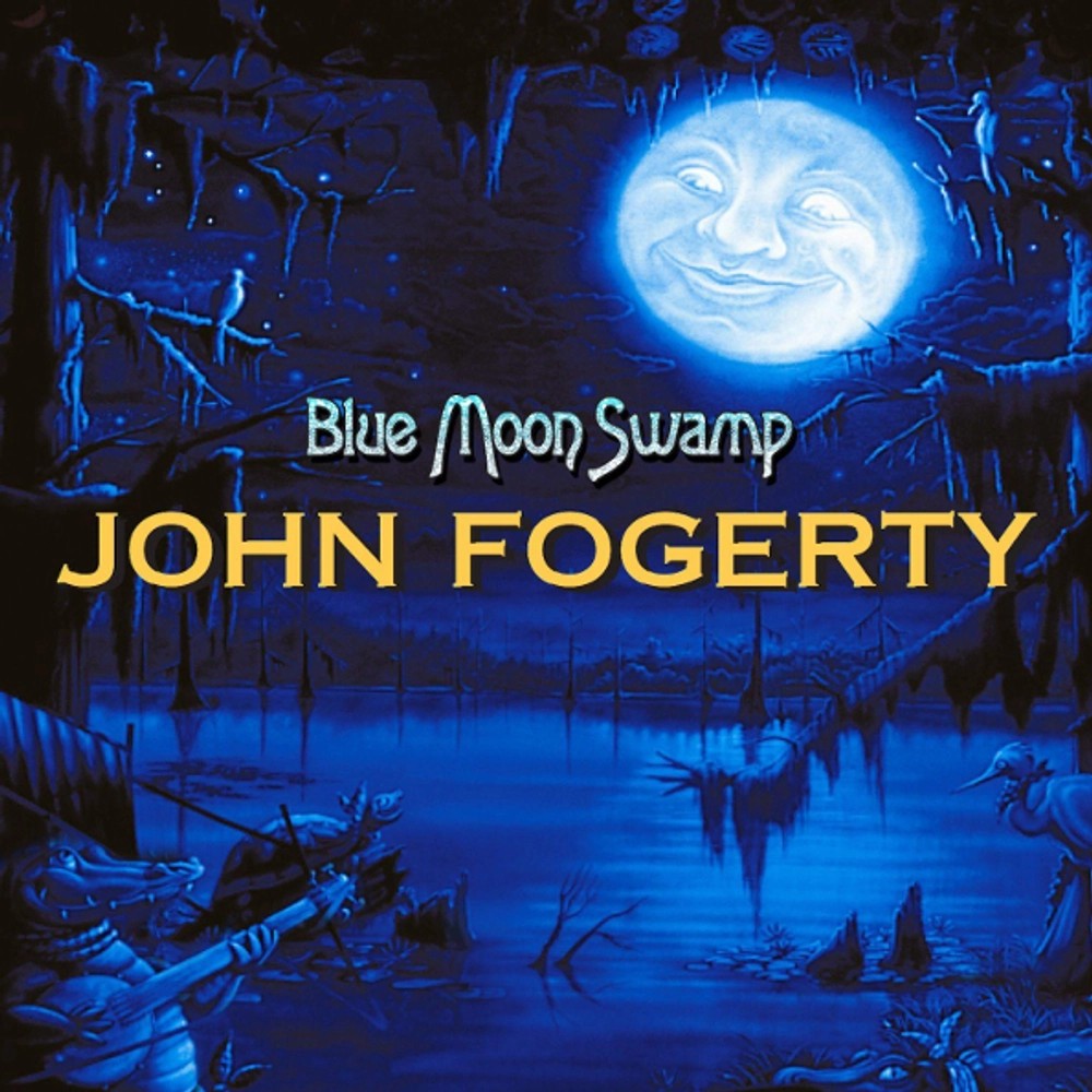 John Fogerty, Blue Moon Swamp, CD cover of the 20th Anniversary reissue