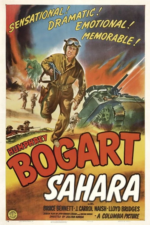 Sahara 1943, poster for the film