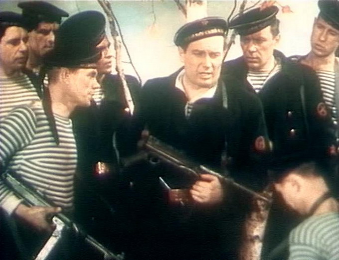 Ivan Nikulin Russian sailor, a frame from the movie