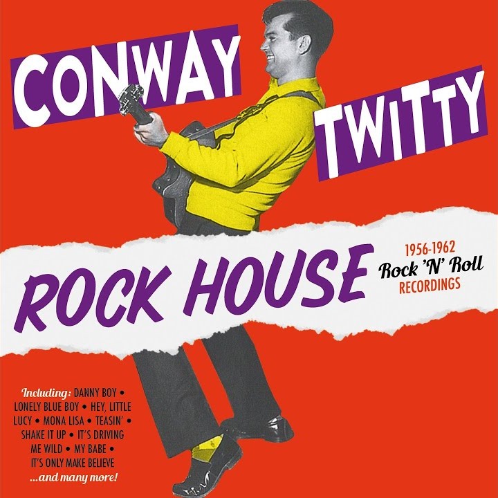 Conway Twitty, rock house, album cover