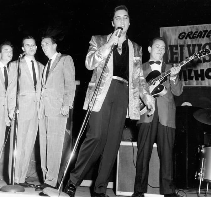 Jordanairies, Elvis Presley, Hank Garland