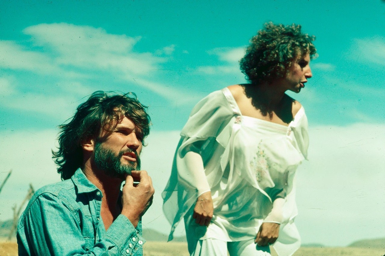 Kris Kristofferson and Barbara Streisand