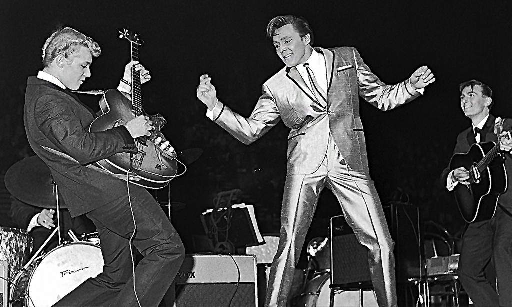 Billy Fury on stage