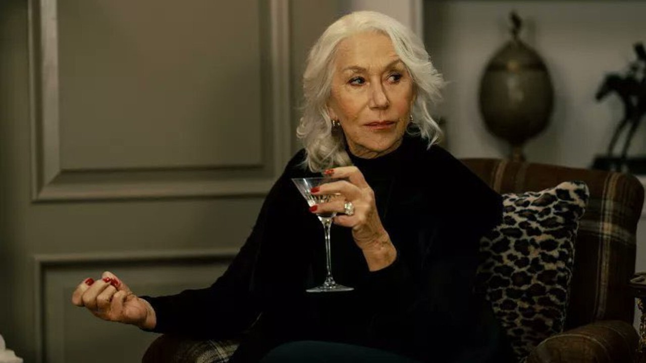 Helen Mirren as Maeve Harrigan in the TV series Mobland 2025