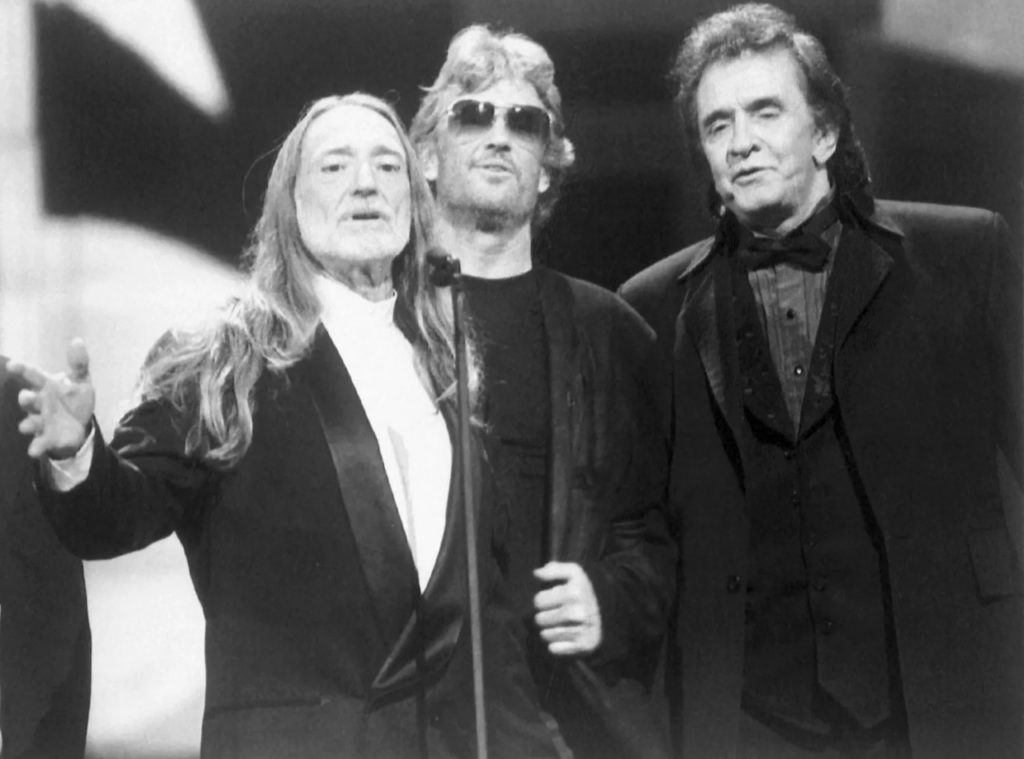 Willie Nelson's 1993 induction into the Country Music Hall Of Fame