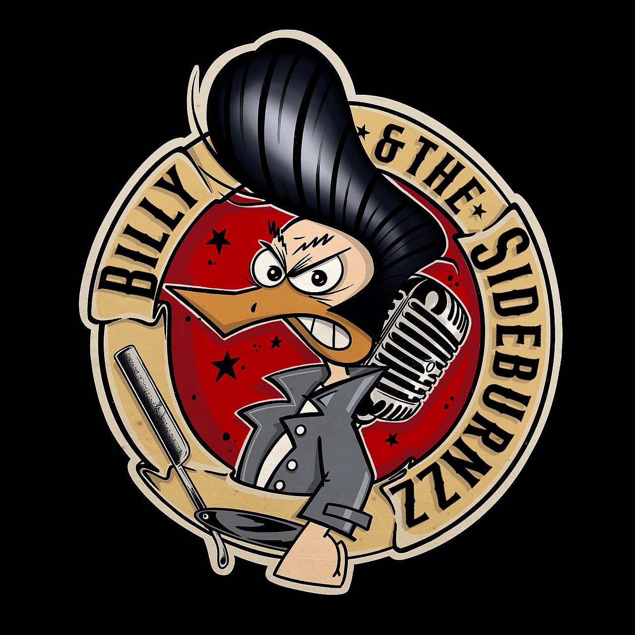 Billy & the Sideburnzz, the German band's logo