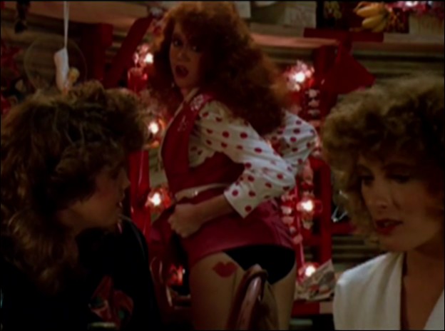 a shot from the movie Rebel 1985