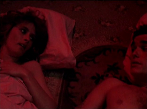 Debra Byrne and Matt Dillon in the 1985 Australian film Rebel