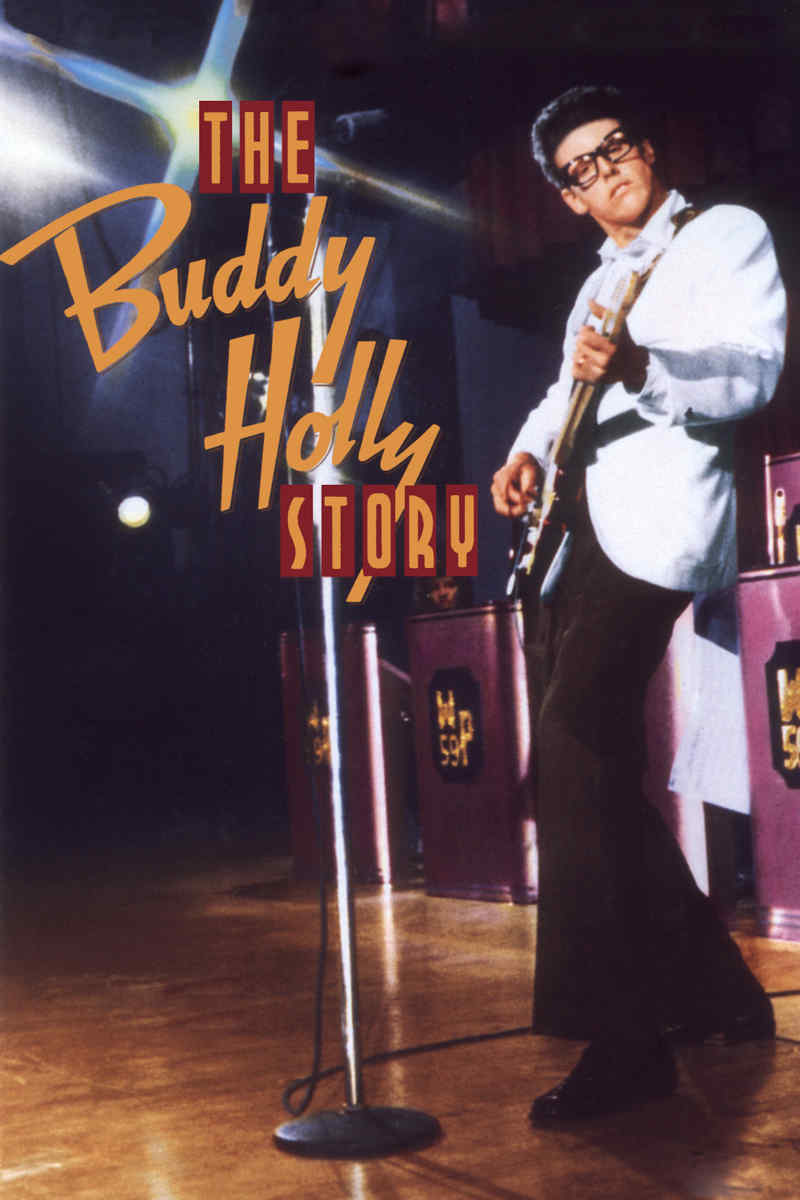 The Buddy Holly Story movie poster 1978 starring Gary Busey