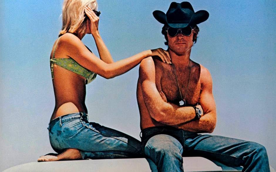 Robert Redford in the movie Little Fauss and Big Halsy