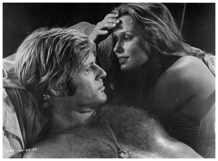 Robert Redford (Halsy) and Lauren Hutton (Rita)