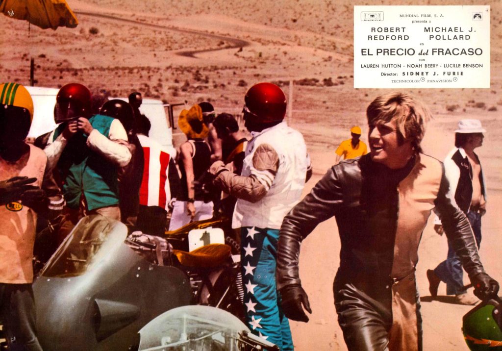 Robert Redford in the movie Little Fauss and Big Halsy