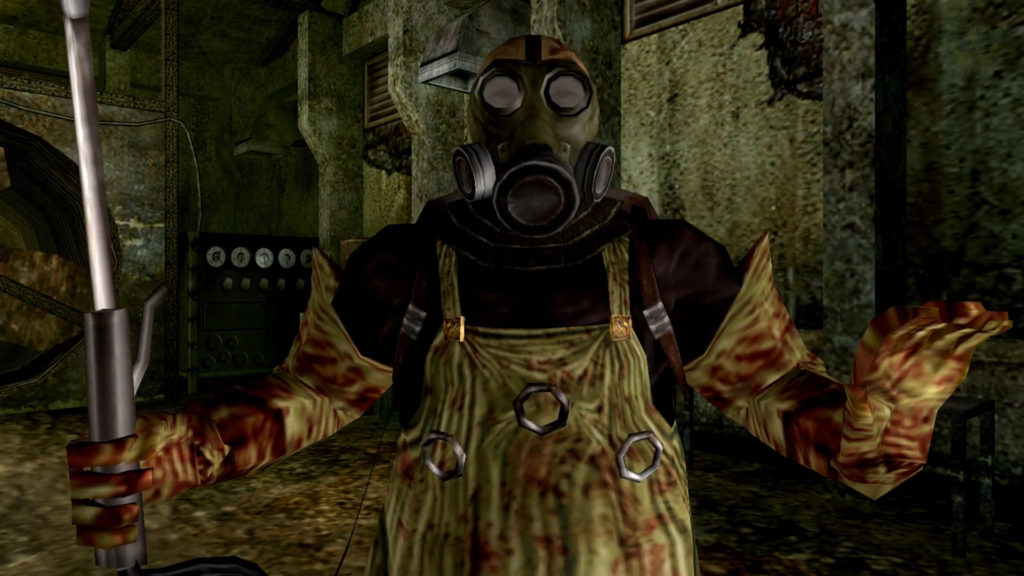 Screenshot from the video game Clock Tower 3