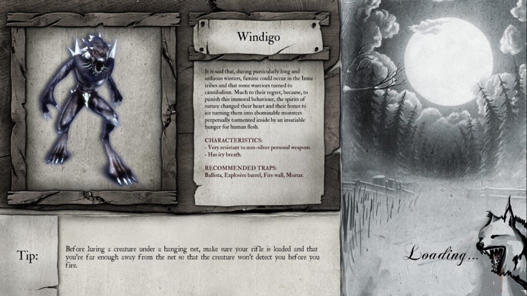 Screenshot from the video game Sang-Froid: Tales Of Werewolves