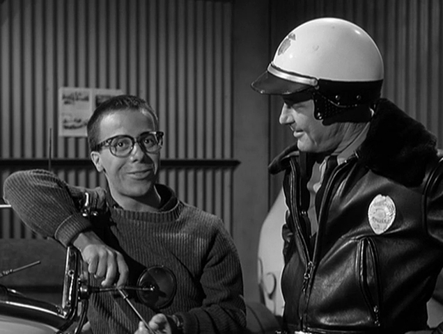 Henry McCann in the 1958 film Hot Rod Gang.