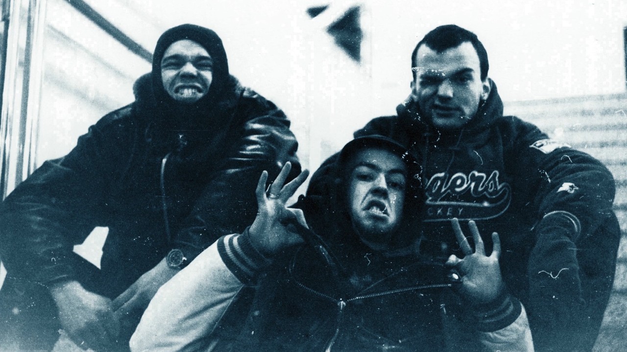 Kirill Ermichev's band Scary B.O.O.M. in the 1990s