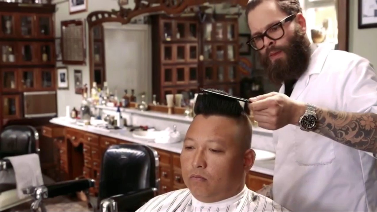 Undercut above all, the right barbershop