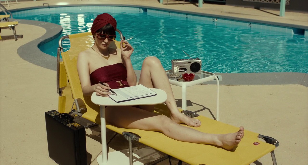 Cherie (Lera Abova) in the movie Honey Don't 2025