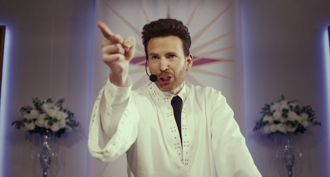 Reverend Drew Devlin, Chris Evans, Honey Don't, 2025