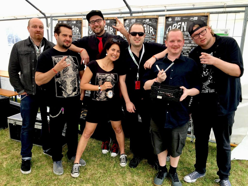 Queens of Everything band at the Open Air Festival