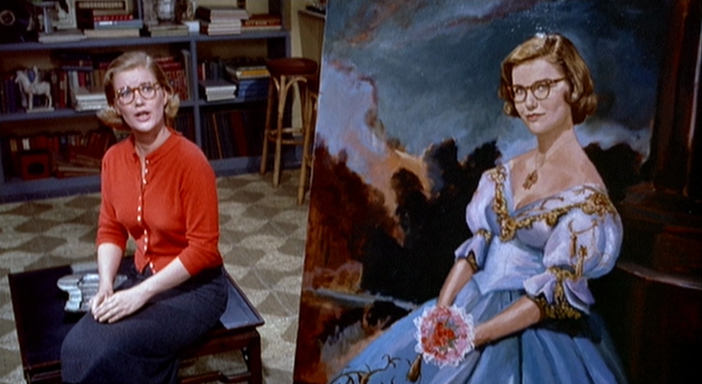 vertigo-12 Barbara Bel Geddes, Vertigo, a still from a Hitchcock film