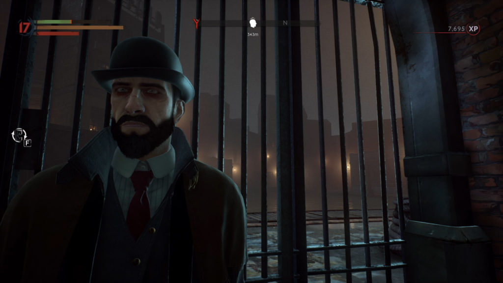 Screenshot from the video game Vampyr