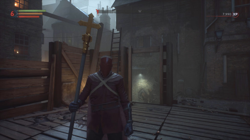 Screenshot from the Vampyr game