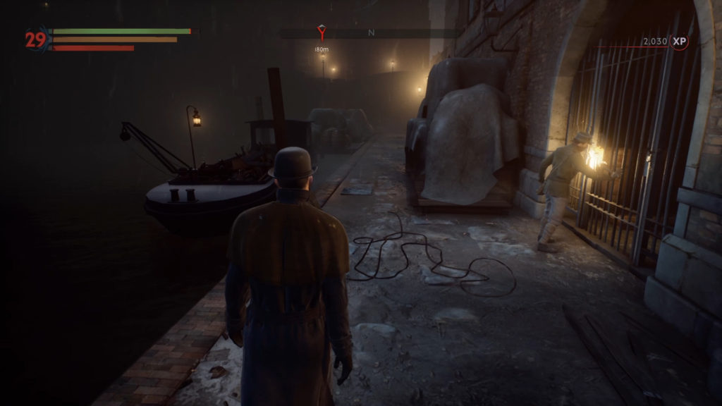 Screenshot from the video game Vampyr