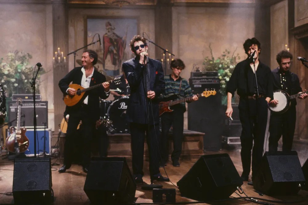 The Pogues on TV on American tour