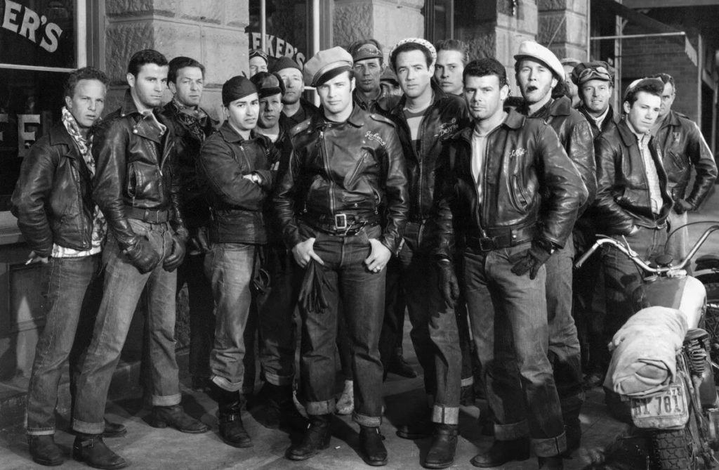 Black Rebel Motorcycle Club from the movie Wild One 1953