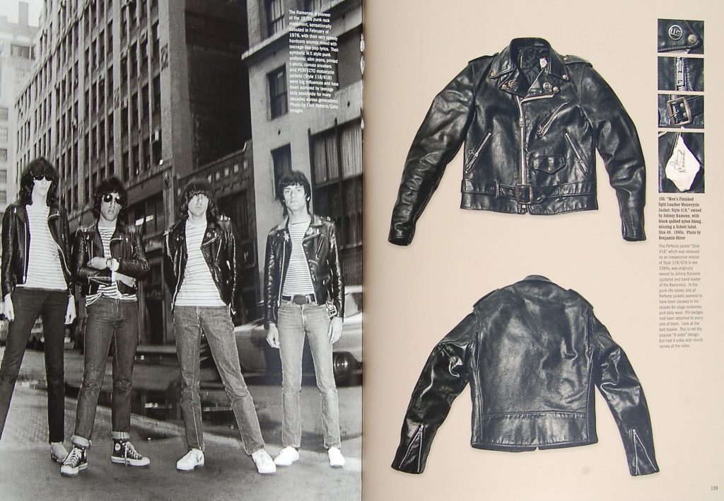The Ramones and their leather jackets