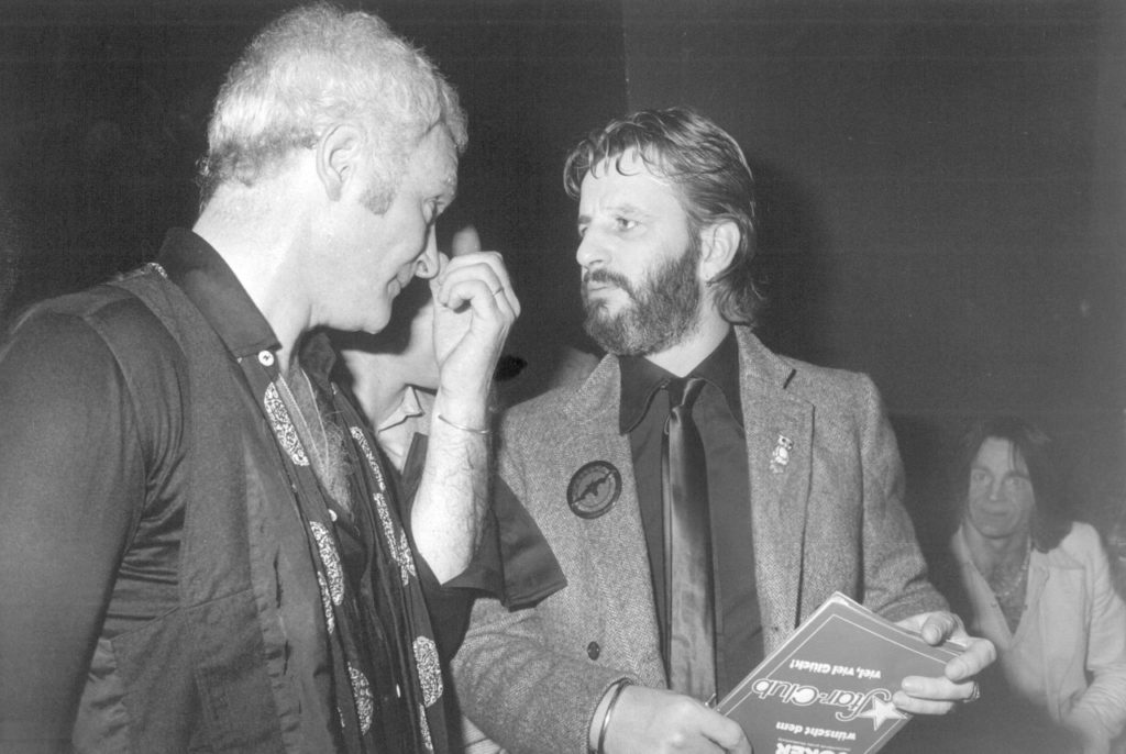 Tony Sheridan and Ringo Starr at the Star Club, 1978