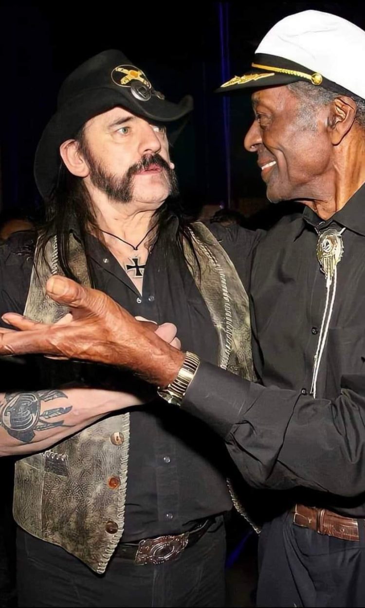 Lemmy and Chuck Berry