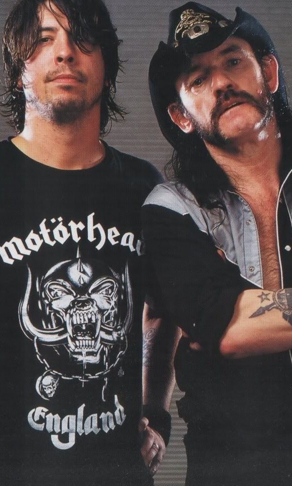 Lemmy and Dave Grohl