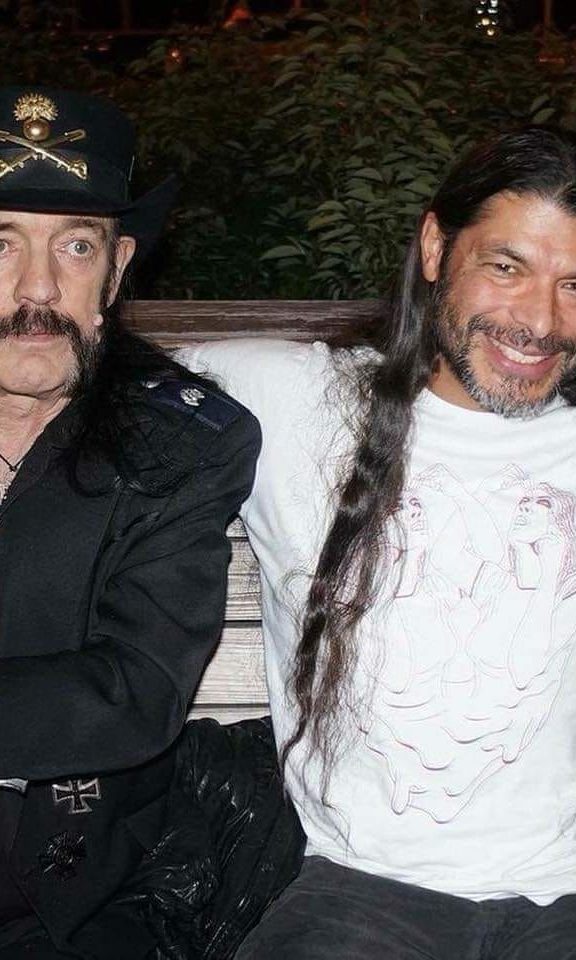 Lemmy and Robert Trujillo