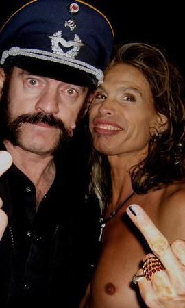 Lemmy and Steven Tyler