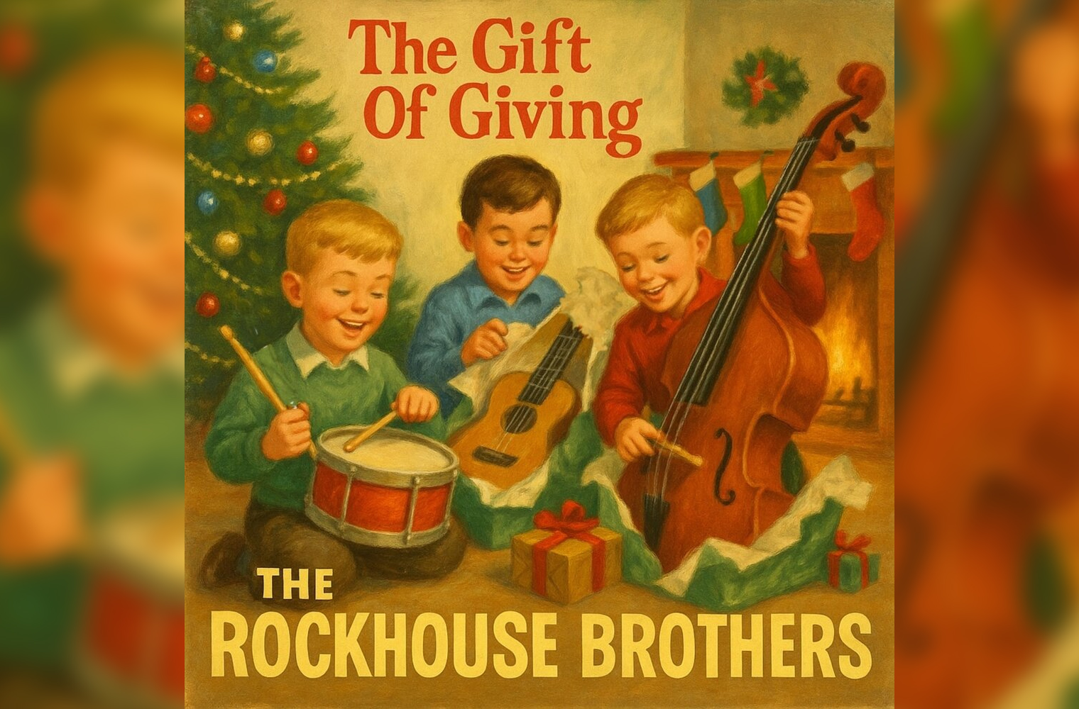 Rockhouse Brothers, gift of giving 2025, Christmas Album review