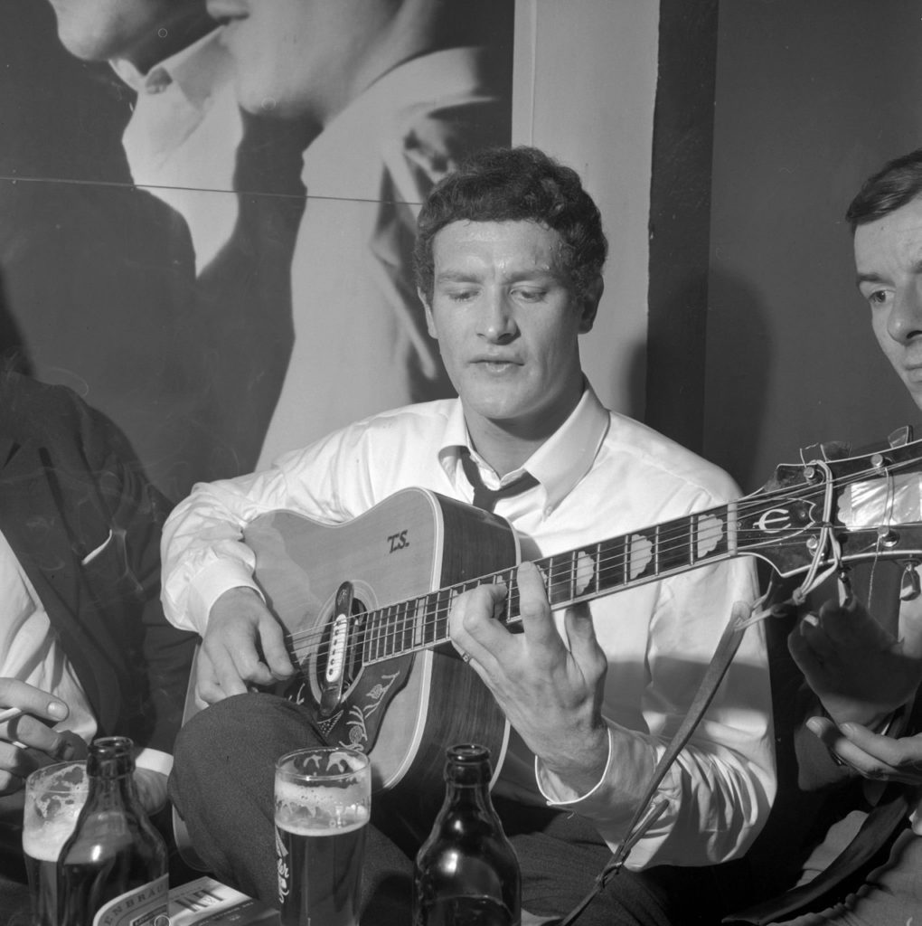 Tony Sheridan at the Road Shark Club, Zurich, 1965