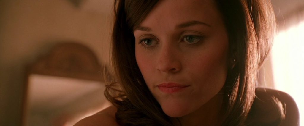 Reese Witherspoon as June Carter in the film about country musicians, Cross The Line, Walk The Line