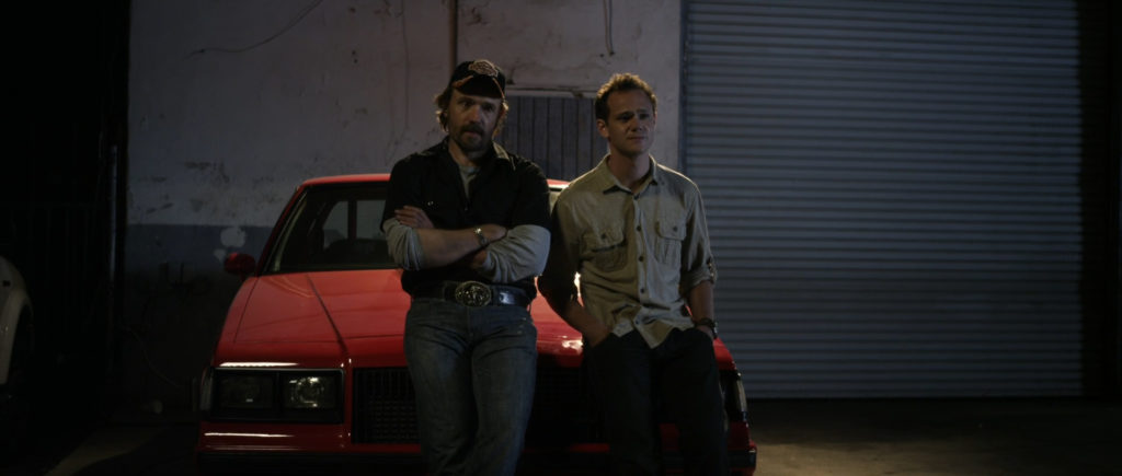 A shot from the movie Born To Race