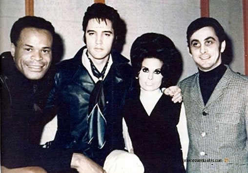 Roy Hamilton, Elvis, Barbara Little, George Klein
