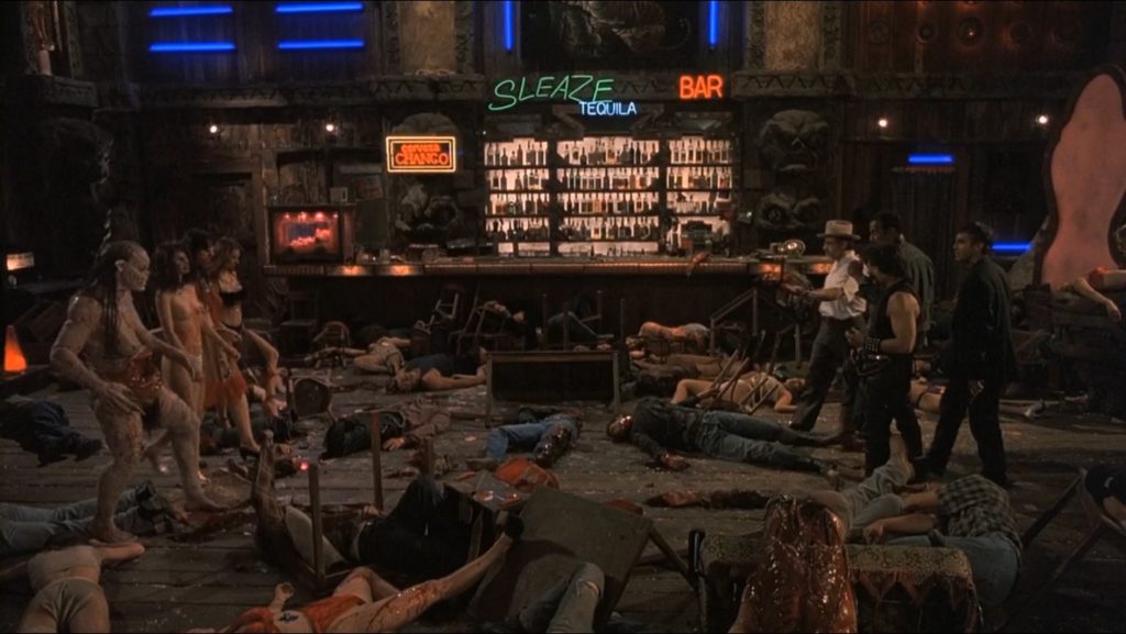 Fighting vampires, From dusk till dawn