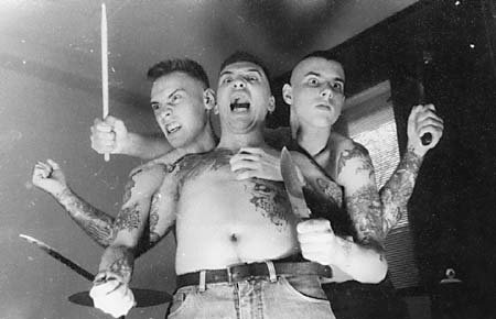 Meantraitors swastika from the album Titanic Music