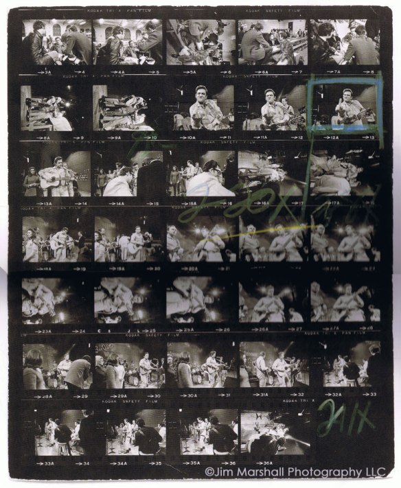 footage from the San Quentin photo shoot